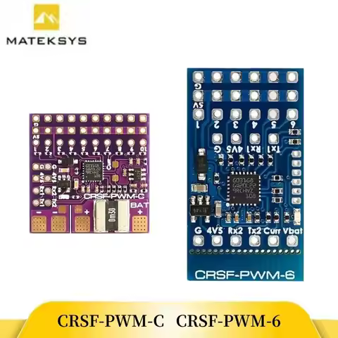 MATEK CRSF TO PWM Converter CRSF-PWM-6 CRSF-PWM-C for TBS Crossfire Nano RX SE DIY Parts