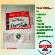 ✣❐VALVE SEAL(1pc.)SUPREMO/XRM / WAVE / TMX155/ TMX125 ALPHA/ BEAT/ CLICK/ PCX( GENUINE 12209-GB4-682