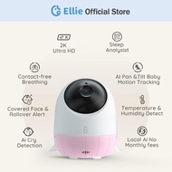 Ellie Baby Pro - A.I. Smart Baby Monitor Pro - Pink