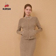 [KIRSH] PIGMENT DYED KNIT ZIP UP | 25 FW