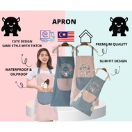 Apron waterproof Apron Apron kitchen apron kitchen waterproof apron barista PVC Kitchen