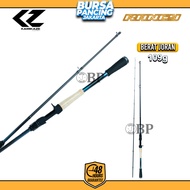 KAMIKAZE Joran Baitcasting RANCY 195cm 5-12lb High Carbon Blank Super Ringan dan Sensitive Fuji Comp