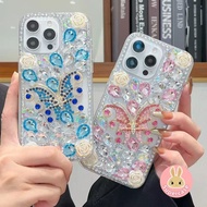 Luxury Butterfly Phone Case For Vivo S30 Pro Mini V21 V21E V21S V20 Pro SE V19 Neo V17 V15 V11 Pro V