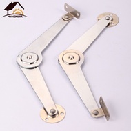 1 Pair Cabinet Hinges Tatami Door Lift Furniture Wooden Board Support Lid Kitchen Cupboard Heavy Load 45 / 75 / 90 Degree Opening