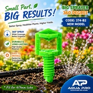 AquaPro (100pcs) Big Sprayer 360 Degree For Irrigtion Water Piping ( New Model 374-B2) Spray Jet