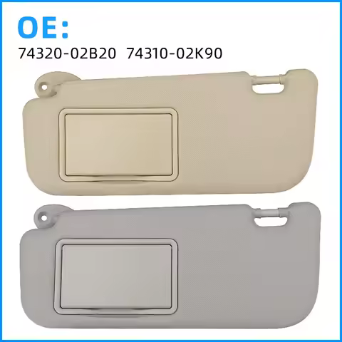 74320-02B20A0/B0 74310-00K90B0/A0 For Toyota Corolla 2014-2018 Front Sun Visor Panel With Makeup Mir