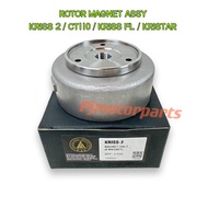 MODENAS KRISS 2/ CT110/ KRISS 110 FL/ KRISTAR - ROTOR MAGNET ASSY ROTARY COIL CT 110 KRISS2 STARTER 