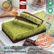 Brownies Amanda Srikaya Pandan Non Cod