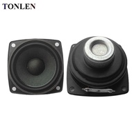 TONLEN 2Pcs 2 inch Full Range Speaker 10 W 8 ohm Speaker Horn HiFi DIY Home Theater Portable Bluetoo