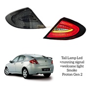 (1 Year Warranty) Proton Gen 2 / Persona Elegance Dynamic Albino LED Tail Lamp With Running Signal L