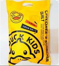 帳號內物品可併單限時大特價    G.DUCK KIDS小黃鴨兒童夏涼被150*110cm可機洗簡約卡通黃色小鴨清涼透氣純棉被面料