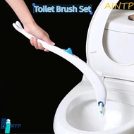 AINTP Toilet Brush Set, Disposable Heads Water Soluble Toilet Cleaning Brush, Washing Tools Plastic 