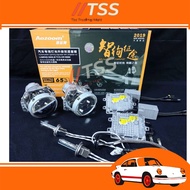 Aozoom HID projector conversion kit 3 inch Hella 5 projector  3800LM 5500k 45W D2H series Full set(R