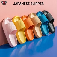 Japanese Comfortable 4.0cm Thick Sole Shower Slippers House Slippers Indoor Slipper Home Sandas Seli