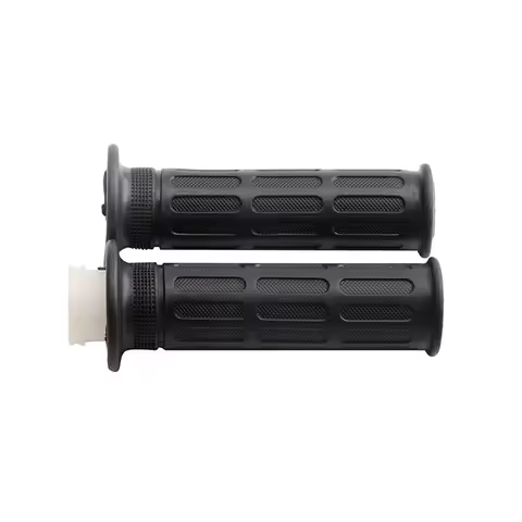 1Pair 7/8" 22mm Motorcycle Handle Throttle Grip For Yamaha Dirt Pit Bike DT100 DT125 MX100 PW80