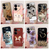 Casing For Tecno Camon 20 CK6 CK6n / Camon 20 Pro 4G CK7n / Camon 20 Pro 5G CK8n Phone Case Cute Car