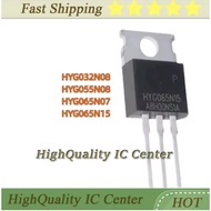 5PCS HYG032N08 HYG055N08 HYG065N07 HYG065N15 G032N08 G055N08 G065N07 G065N15 TO-220 MOS HOT MOS fiel