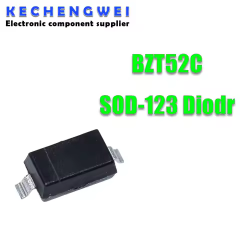 100pcs SOD-123 Zener Diode 1206 0.5W BZT52C 11V 12V 13V 15V 16V 18V 20V 22V 24V 27V 30V 33V 36V 39V 