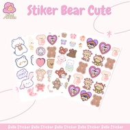 Aesthetic Bear Cute Stickers, Laptop Stickers, Tumblr Stickers, Cute Stickers, Diary Stickers
