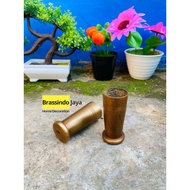 Chair base antique brass table base/