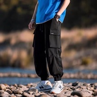 Plus Size M-5XL Seluar cargo lelaki Cargo Pants Fashion Multiple Pocket Tactical Pants Men Trousers 