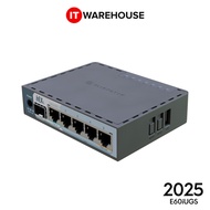 MikroTik hEX S 2025 (E60iUGS) - 5-port Gigabit Router with (1) 2.5G SFP Port