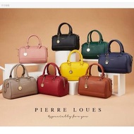 【Pre-order/預訂-不議價】PIERRE LOUES Faux Leather 2 Way Purse Shoulder Bag Handbag (8 color) 韓版女士單肩包斜挎包仿真皮