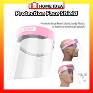 Protection Face Shield HD Transparent Adult Full Face Shield Anti-Fogging Direct Splash Protection Splash-proof