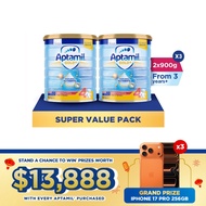 [Bundle of 3] Aptamil Gold+ Junior Stage 4 (2x900g)