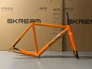 SKREAM Magnum24橙色XS 51場地車架