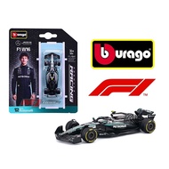 ((Xiaojia Garage) Bburago 1: 64 F1 2025 Mercedes AMG F1 W16 12 Kimi