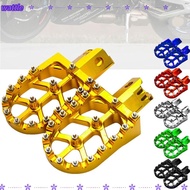 WATTLE Dirt Bike Foot Pegs, Rest Pedal CNC|Footpegs Rest,  Durable Pedal CNC for MX 650 500 MX650 MX
