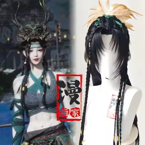 Styled Wig Where Winds Meet Wu Xia Nine Mortal Ways Hot Game Cosplay Chinese Ancient Customized Hanf