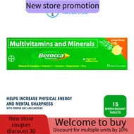 BEROCCA® Performance (Orange) Multivitamins + Minerals 15 Effervescent Tablets