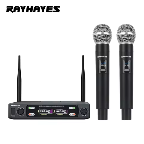 RAYHAYES KU-203 Rechargeable Wireless Microphone High-definition sound quality Suitable for home kar
