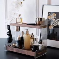 女友禮物 輕奢壓克力香水收納盒 護膚化妝品收納架 桌上收納