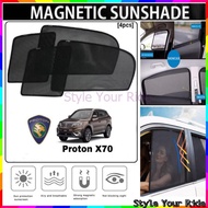 Magnetic Sun Shade Proton X70 (4 Pcs ) Car Sun Shade Car Window Sun Shade Sun Shade For Car