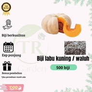30 biji benih labu air panjang labu kuning kemasan repack