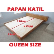 PAPAN KATIL QUEEN / KING size Plywood Bed Frame