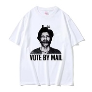 New Vote Bt Mail Ted Kaczynski Mugshot T-shirt Men Women Fashion Casual Cute Short Sleeve Fashion Te