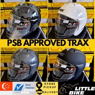 SG SELLER 🇸🇬 PSB APPROVED TRAX tr03zr TR06rr race zr motorcycle helmet bike open face