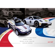 1/64 Sparky Porsche 911 Dakar & 911 Dakar Shell 19 Static Display Scale Model