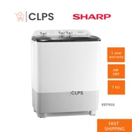 SHARP 7.0KG Semi Auto Washing Machine EST7015