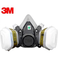 3M 6200 + 3M 6006 Multi Acid Gas/ Organic Vapor Cartridge 7 Pieces Respirator Set