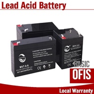Rechargeable Lead Acid Battery 6V4.5AH/7AH 12V5AH/7AH /8AH/12AH