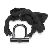 Heavy Duty U-Lock Bicycle Lock + Chain | Anti-Theft | 2 Keys | Mount Bracket | Waterproof