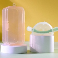 1 Pc Baby Green Day And Night Silicone Penguin Teether Nursing Glove With Dust-Proof Storage Box Lig