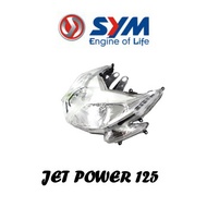 SYM JET POWER 125 JET-POWER 125 HEADLAMP HEAD LAMP HEAD LIGHT HEADLIGHT LAMPU DEPAN 100% ORIGINAL SY