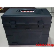 [Ready Stock] Tamiya Mini 4WD Pit Box Big size / Fishing box / Tackle box (42cm x 34cm x 24cm)