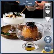 GOOD DAZE Dessert Cup Yogurt Cup Dessert Ice Cream Cup Glass Affogato 矮脚杯酸奶杯甜品杯 Gelas Kaca Aiskrim